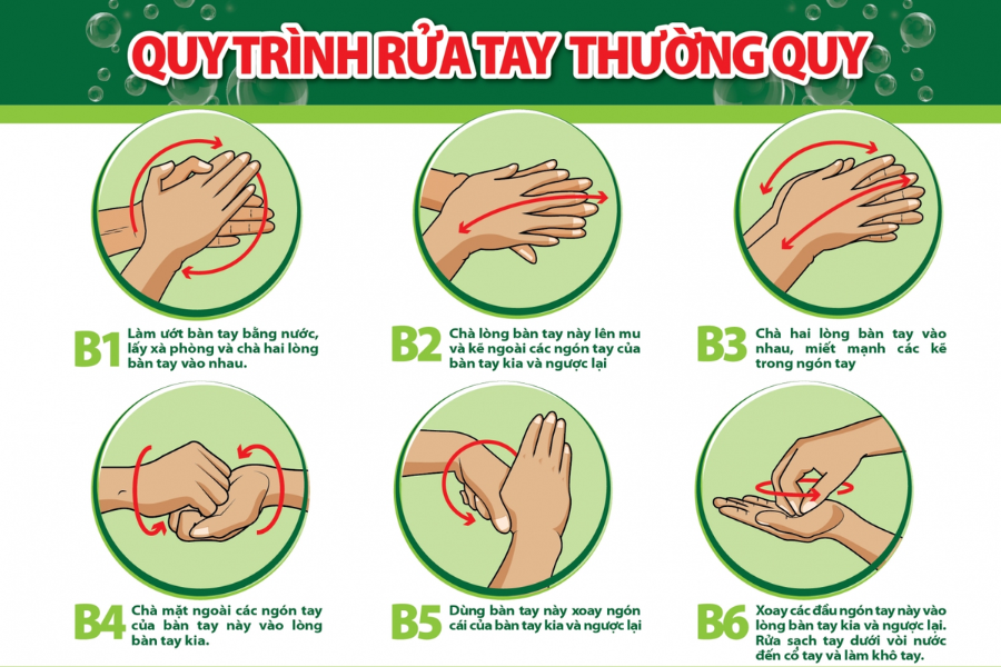 Khử trùng sau bão