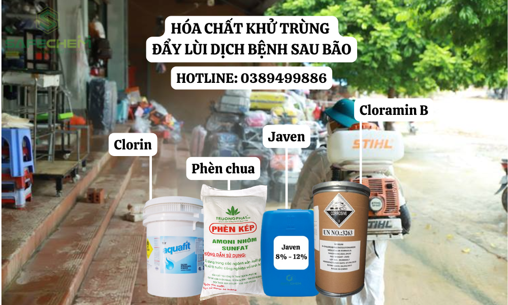 Khử trùng sau bão